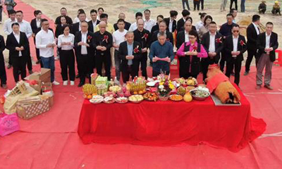 新年狂飆，圣田智能科技高明工業(yè)園區(qū)開工建設(shè)